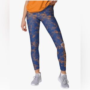NEW FOCO Women's NBA Team Color Cloud Leggings NY Knicks S 24” inseam